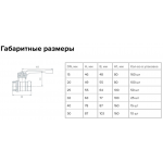 Кран шаровой БАЗ 11Б27п1 Ду20 Ру40 А30.0.20.40