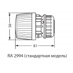 Термостатический элемент RA 2994 арт. 013G2994 Dandoss