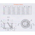 Клапан обратный БЛМЗ Ду150 Ру16