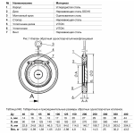 Клапан обратный 1/створчатый Benarmo 3061 DN350 PN16