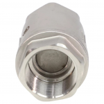 Клапан обратный муфтовый Benarmo 3031 Ду40 Ру40 из нерж. стали