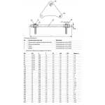 Комплект ограничителей Benarmo 8010.CR01 DN 65 PN10/16