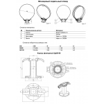 Корпус седельного отвода Benarmo 7050 DN50/65 PN16 фланцевый