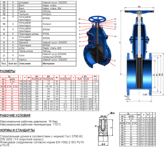 Tecofi VOC 4241C-00 (F4) Ду400 Ру10/16
